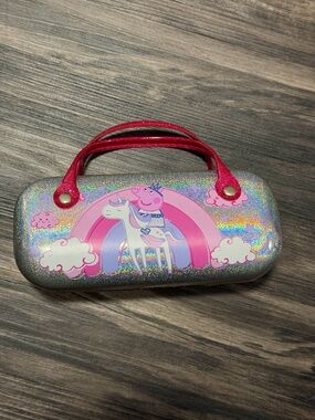 Peppa Pig Kids Sunglasses with Matching Glasses Case and UV Protection